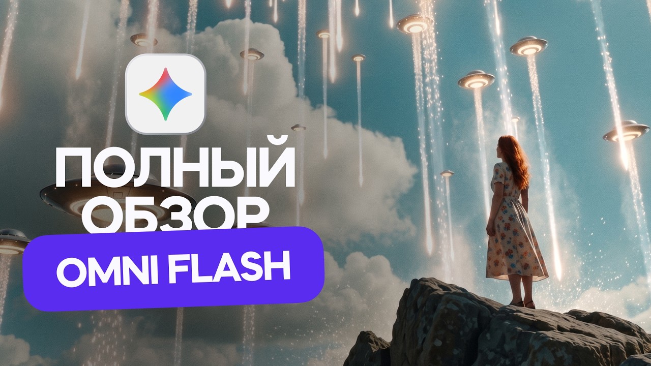 Google Omni Flash &mdash; Возможности нейросети и обзор нового Flow! Cравнение Omni Flash с Veo и Seedance