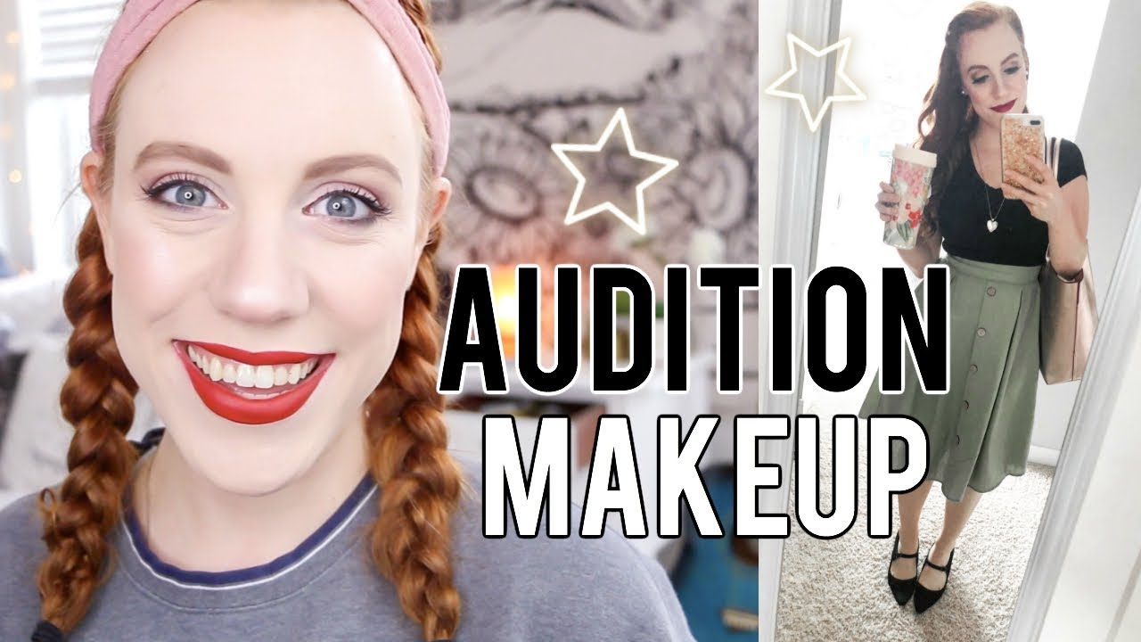 My Theatre Audition Makeup Routine ⭐️