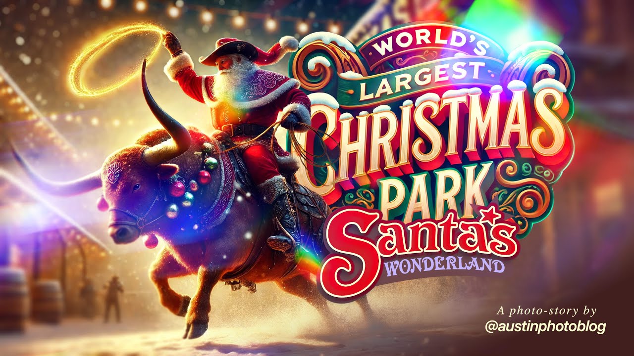 Inside World’s Largest Christmas Park | Santa’s Wonderland - Texas | Full Documentary