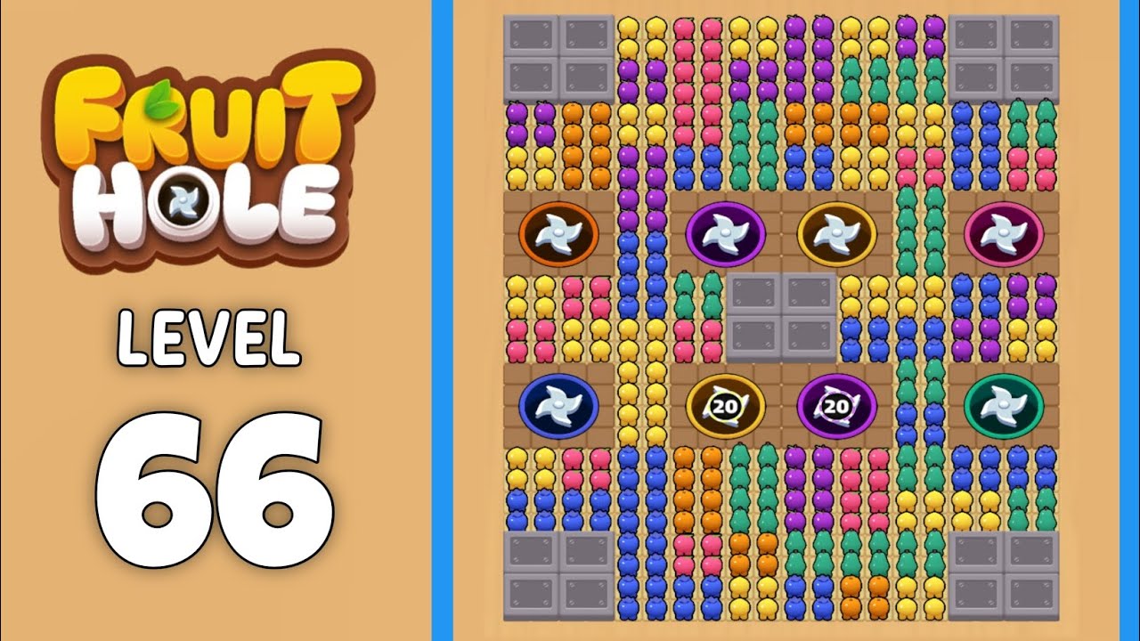 Fruit Hole level 66 solution