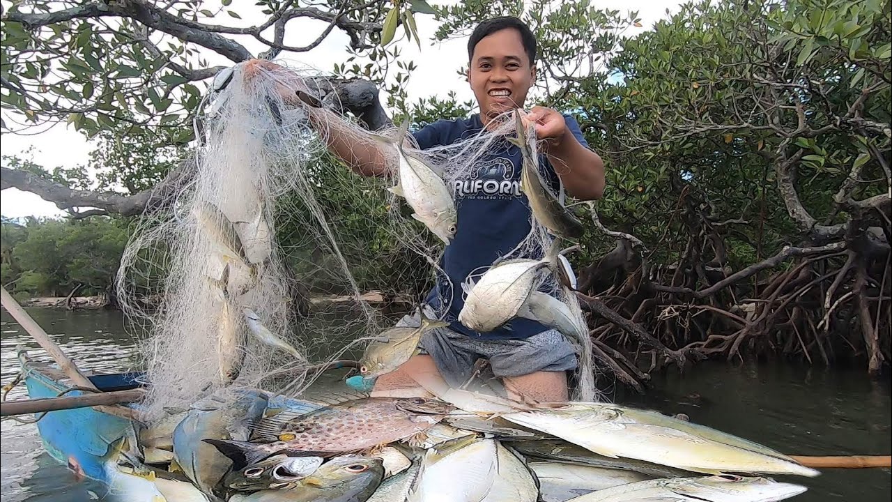 Nalambat ang Maraming Talakitok sa Tabing Dagat