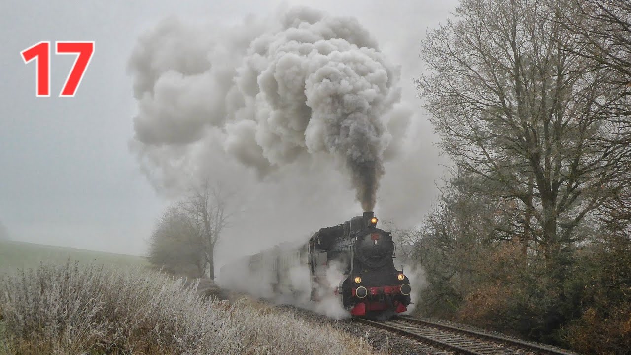 Klangspektakel beim nebligen Hessencourrier, 29.12.2024