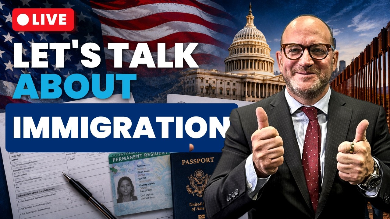 Immigration Updates for 2026 LIVE with Josh
