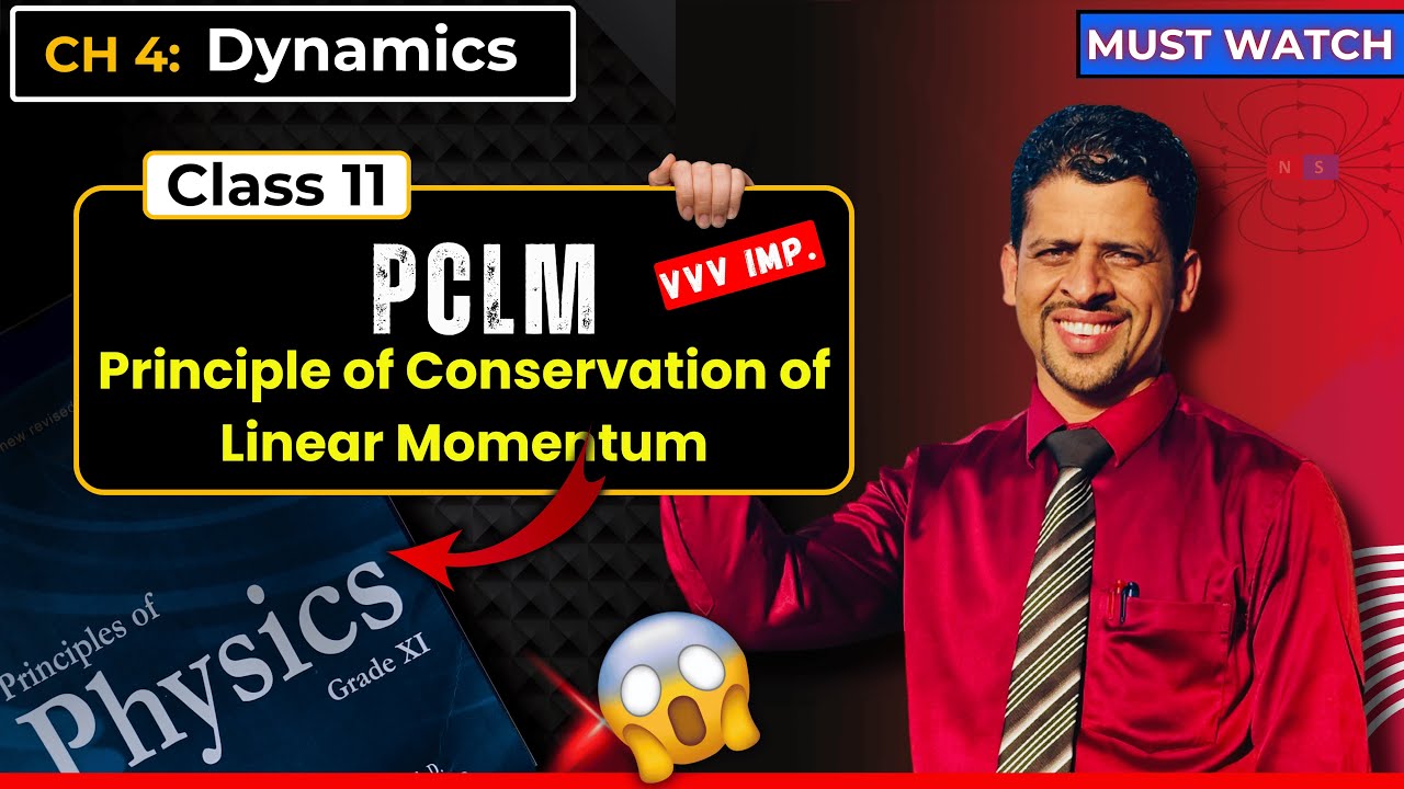 PCLM✔️- Principle of Conservation of Momentum || Class 11 Physics || Easy Physics