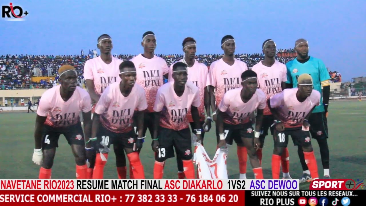 RÉSUMÉ FINALE ASC DEWOO VS ASC DIAKARLO NAVETANE RIO2023