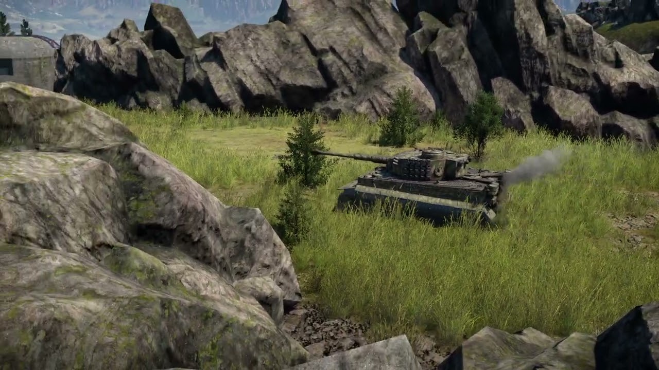 A Tiger being attacked from two sides | Soviet Union autumn 1943 | A War Thunder Cinematic.