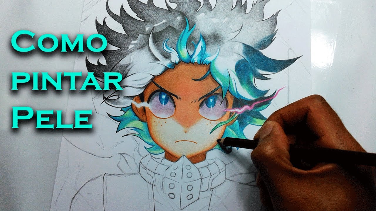 TUTORIAL DE PINTURA DE PELE CLARA - Como Pintar Pele clara