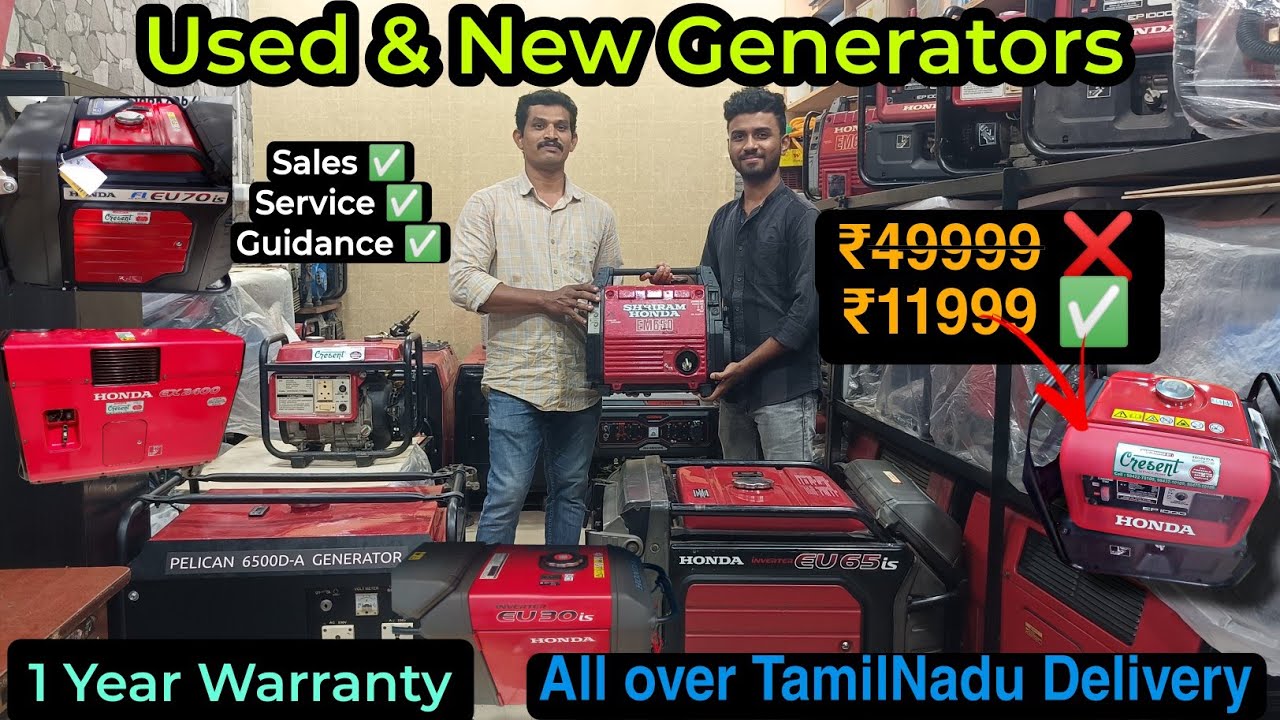 Generator Buying Guide: Used or New? The Ultimate Decision