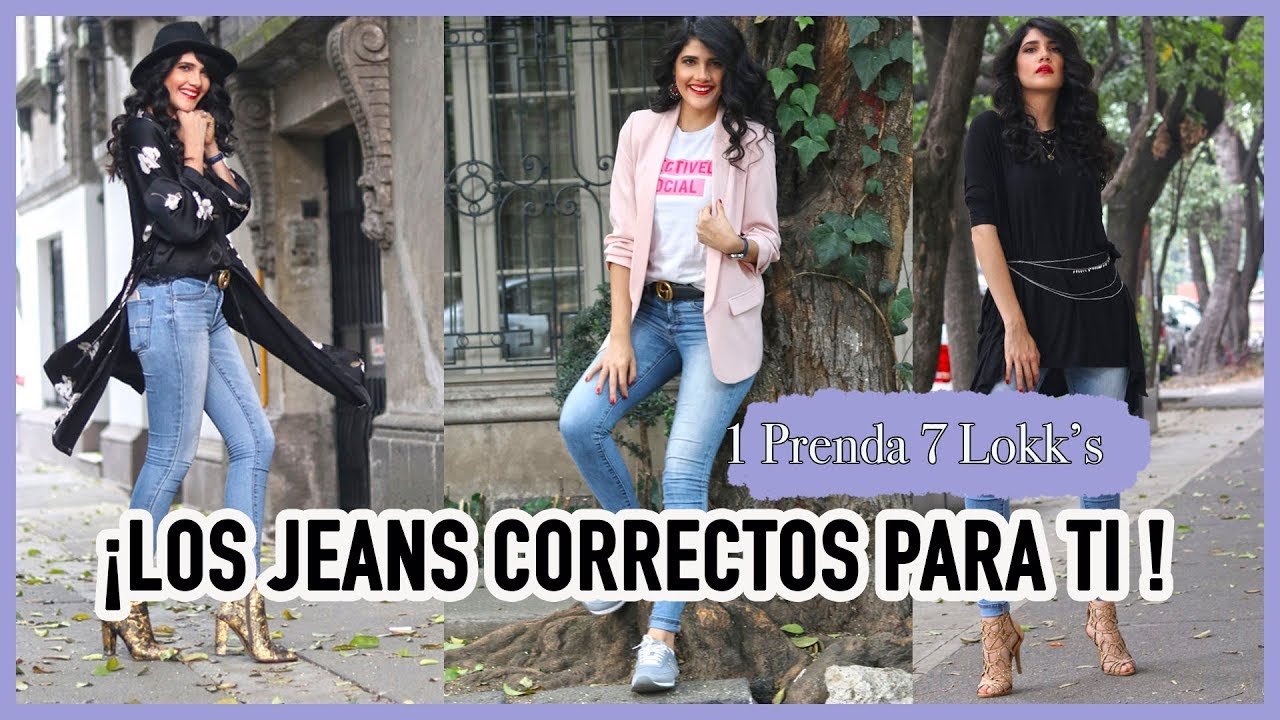 COMO USAR los JEANS con DIFERENTES ESTILOS | AndreaAlvarezmp