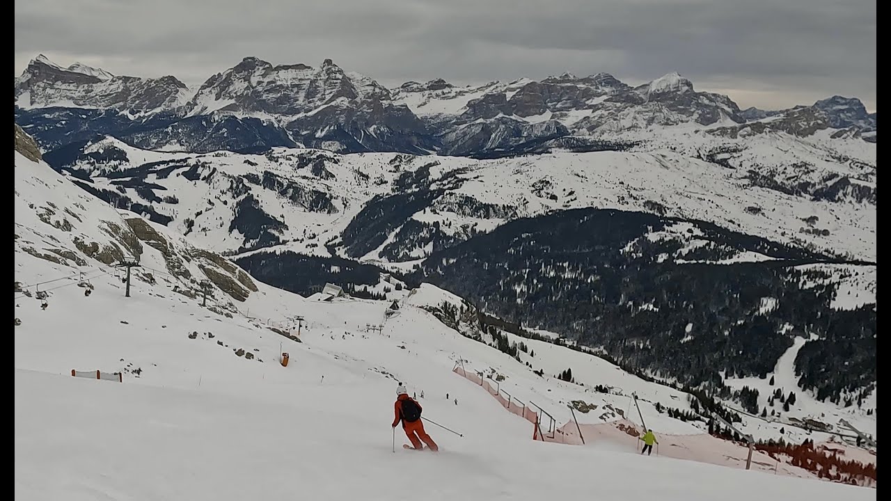 ⛷️ Vallon, 1 BLACK, Alta Badia 4K