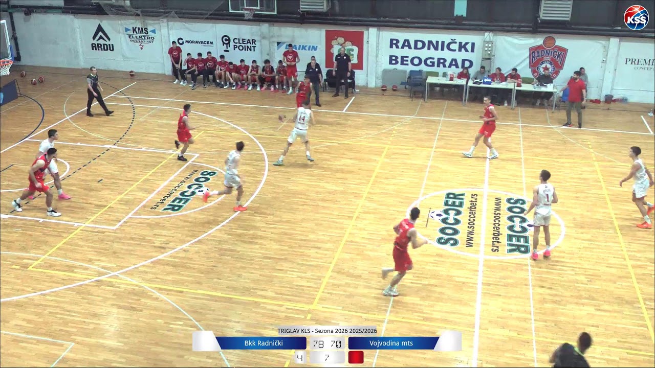 TRIGLAV KLS Bkk Radnički - Vojvodina mts