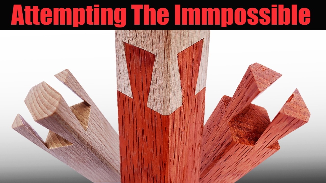 Dovetails: How to Cut the Impossible Dovetail - It's not impossible, it's just hard.