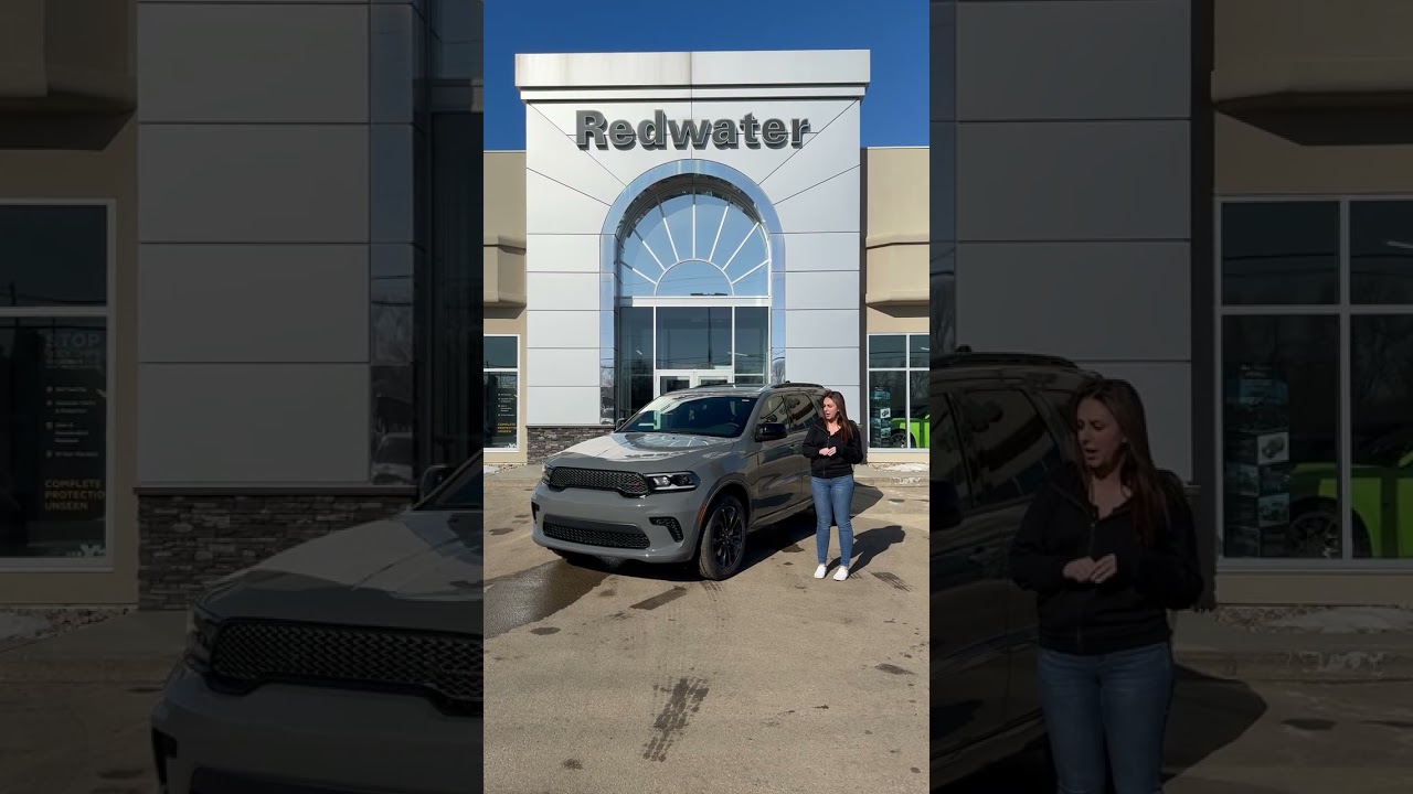 New 2024 Dodge Durango SXT Blacktop AWD - 7 Passenger | Stock # RDR0103 - Redwater Dodge