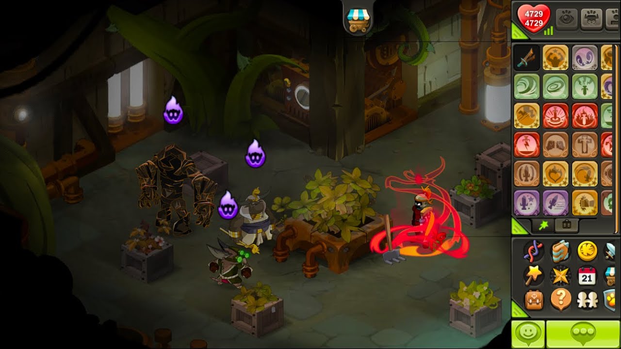 [DOFUSTOUCH] iop vs 3 boss Solo(with a little help)💪🔥💯💯