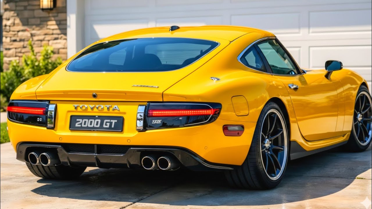 Toyota Just Revived the 2000GT... And It Looks INSANE in 2026!
