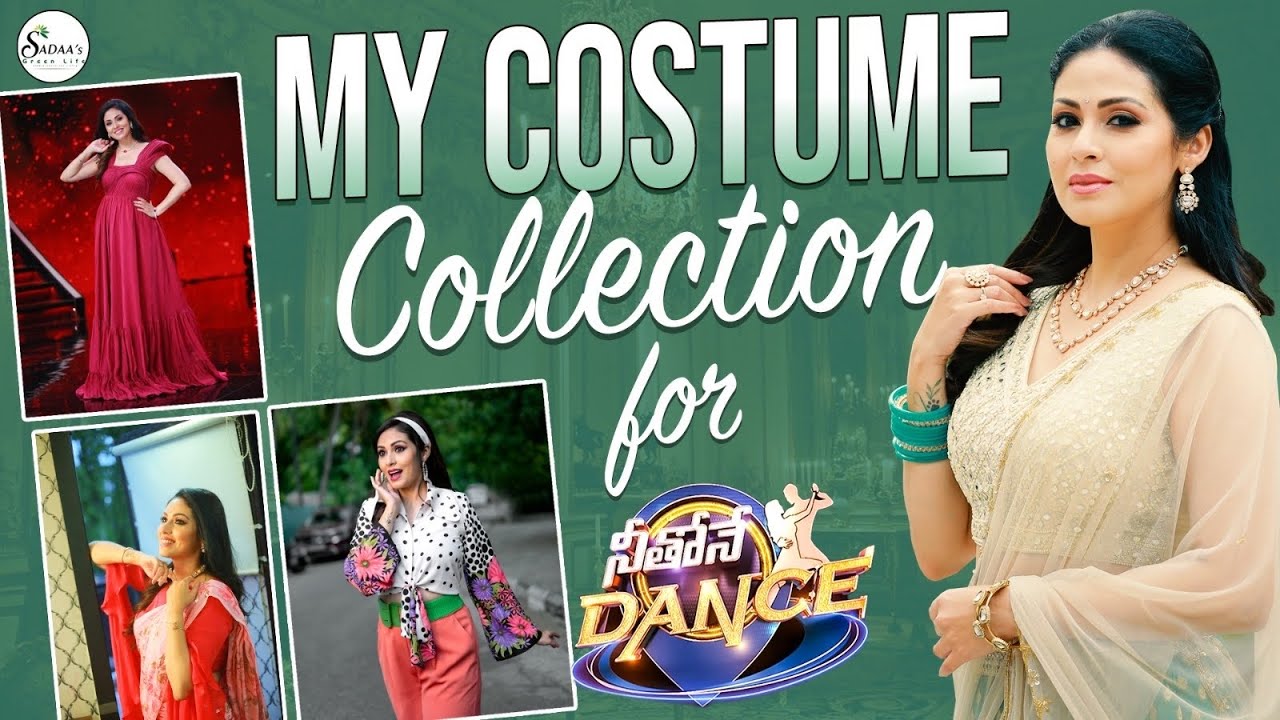 My Costume Collection For Neethone Dance | Dress Collection Vlog | Sadaa's Green Life || Trend Loud