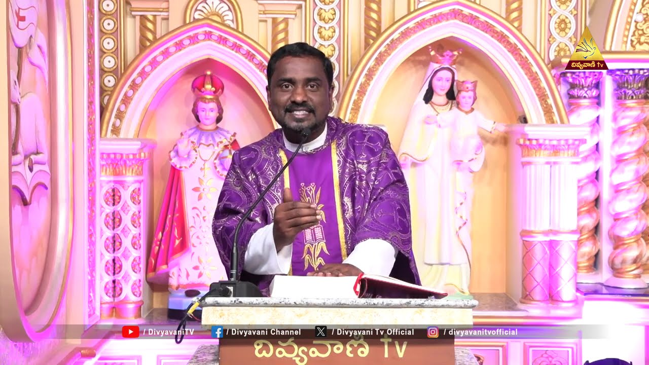 HOLY MASS | REV. FR. THOMAS GOPU | GOD'S GRACE | 12PM | 08 MARCH 2026 | DIVYAVANI TV