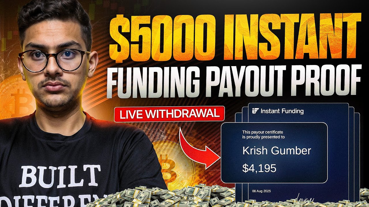 💰$5000 Instant Funding Payout Proof | Live Withdrawal from Prop Firm (Full Transparency)