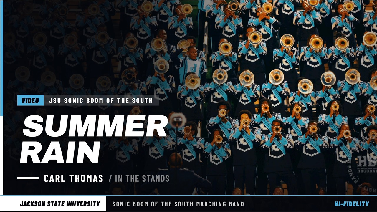 🎧 Summer Rain — Карл Томас — оркестр Университета штата Джексон, 2025 [ULTRA HD]