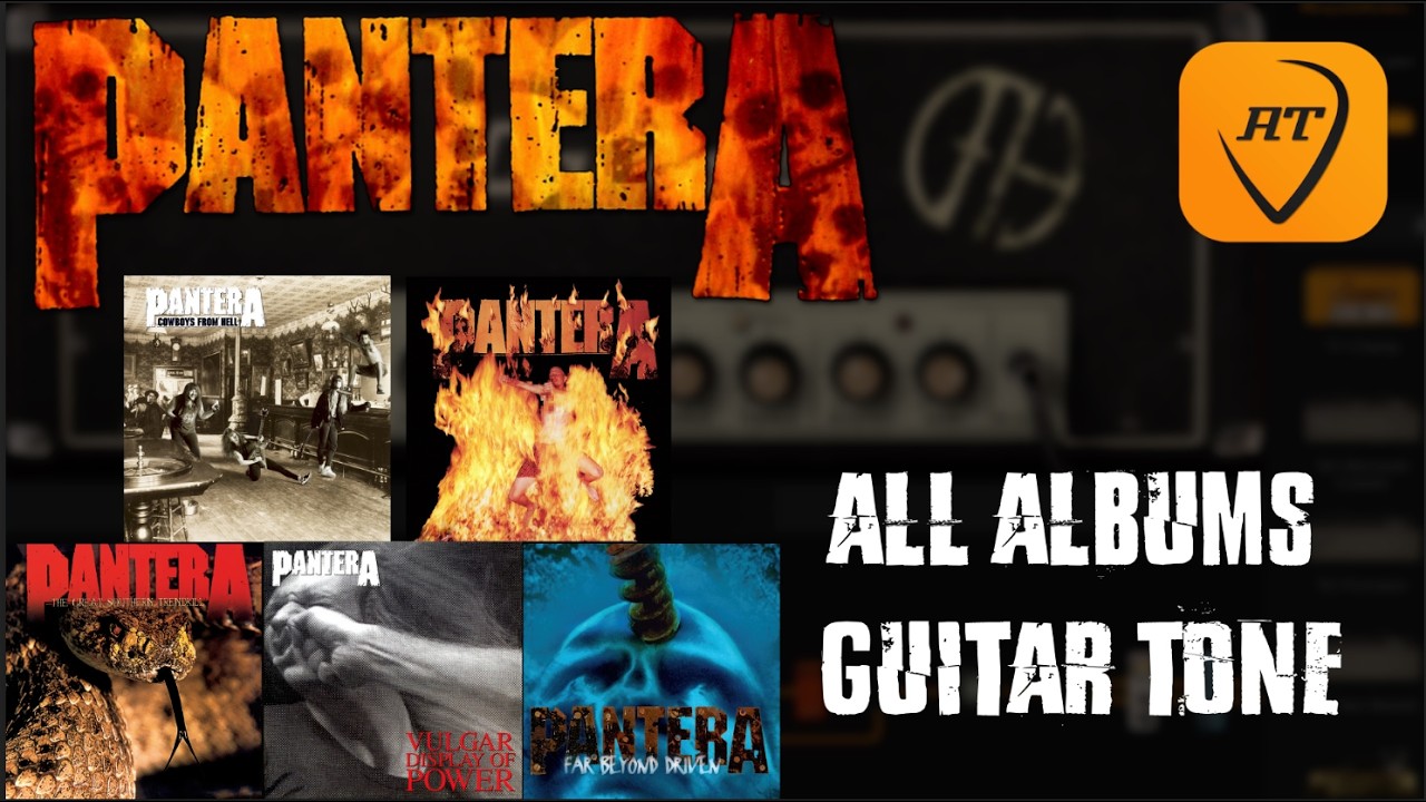 AMPLITUBE 5 - Pantera - COMBO - All Albums [Guitar Tone]