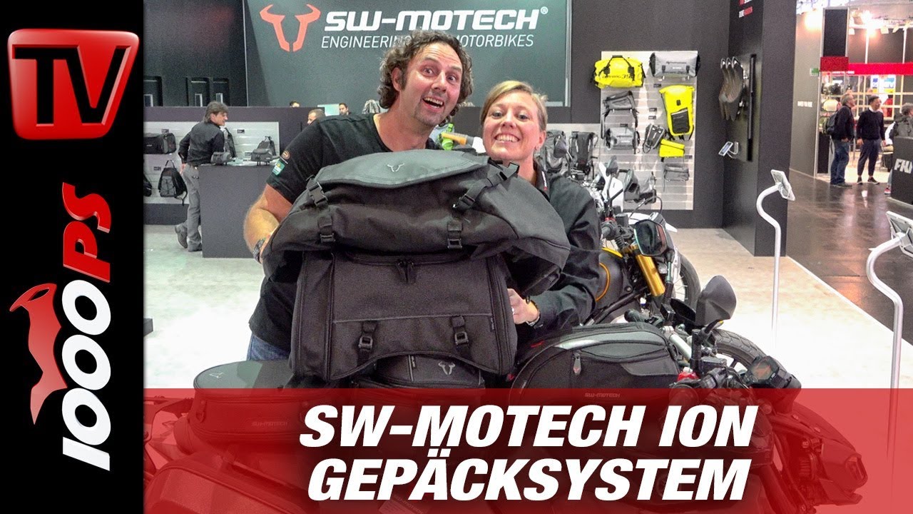 SW-MOTECH ION Tankrucksack und Satteltasche 2019 - Motorrad Gepäcksystem - INTERMOT 2018