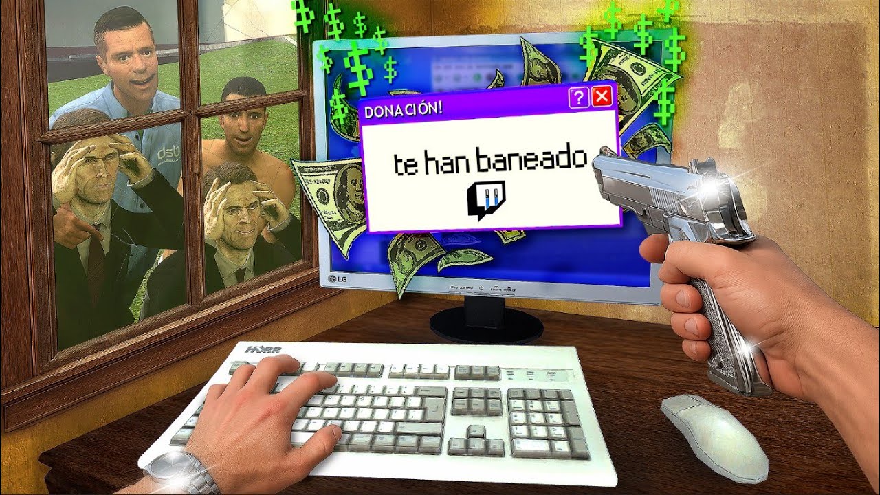 probando el Extraño Simulador de ser STREAMER