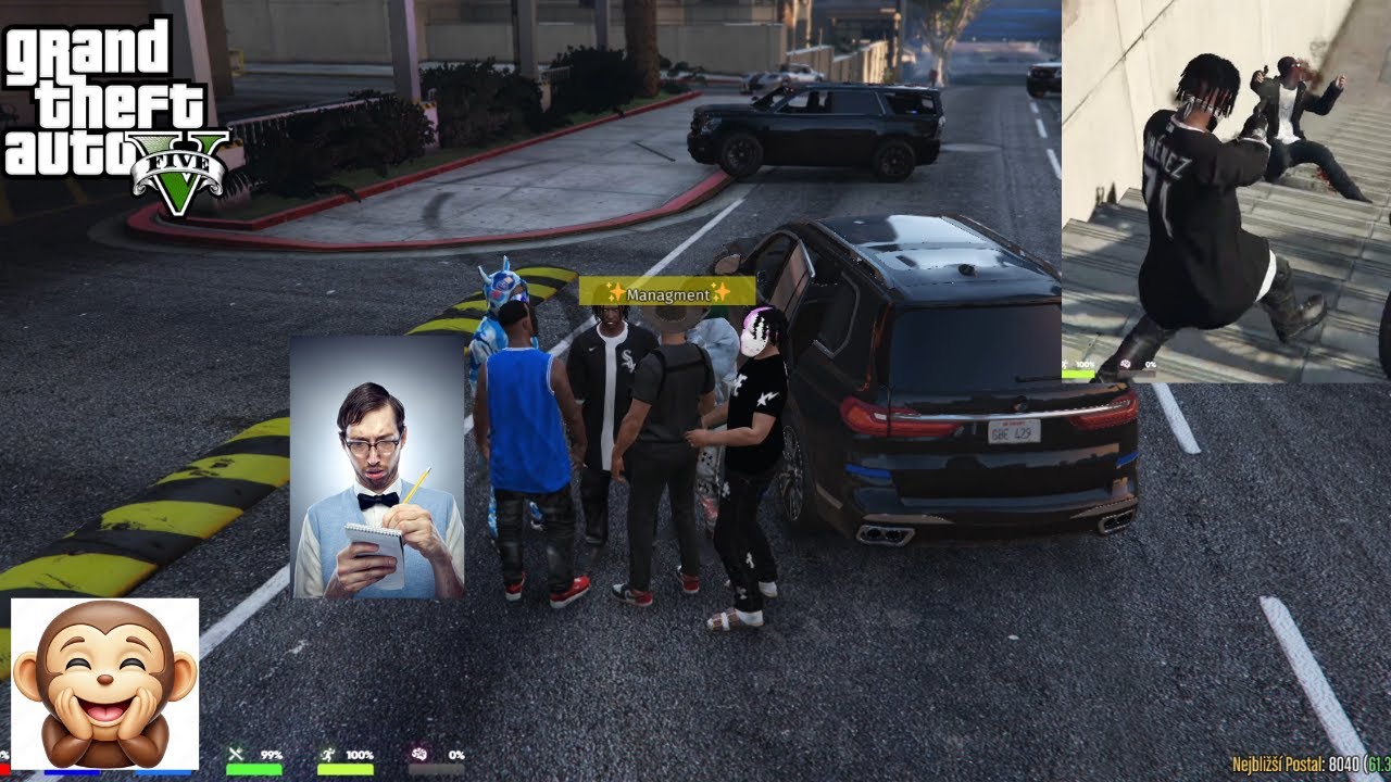 FANÚŠIKOVIA MA UČIA RPIŤ !!! | GTA RP FIVEM TROLL