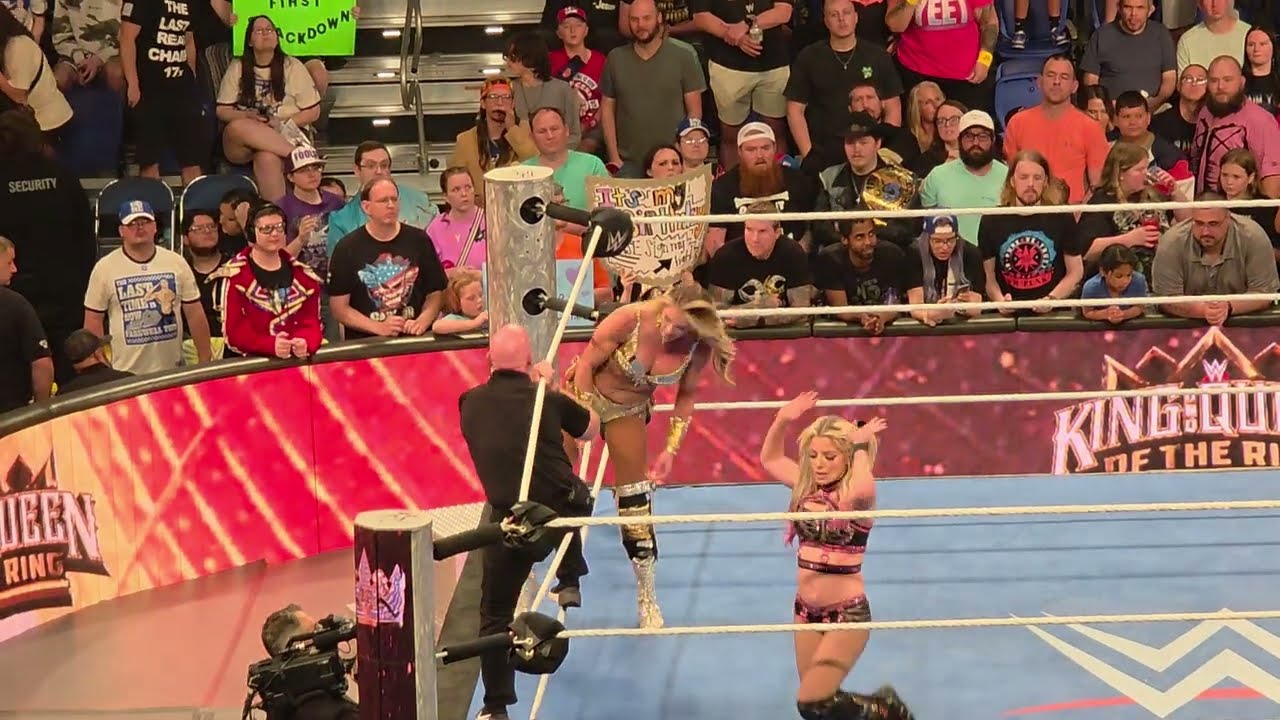 FULL MATCH: Alexa Bliss vs Charlotte Flair vs Alba Fyre Vs Candice LaRae (4-way) 6-13-25