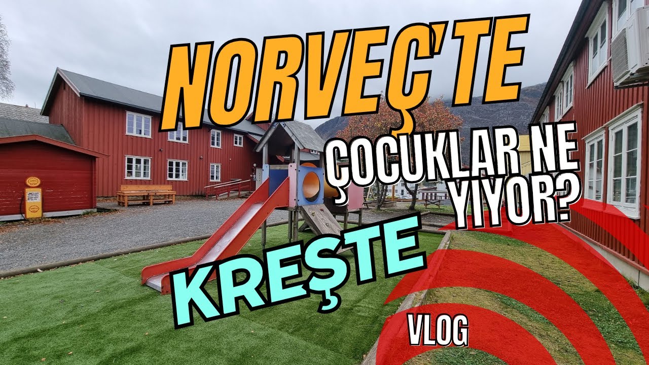 NORVEÇTE KREŞTE NE YENİR? ARKADAŞ EDİNME SOSYAL ÇEVRE- İŞ YERİMDE BİR GÜNÜM #vlogger#vlogs #norveç
