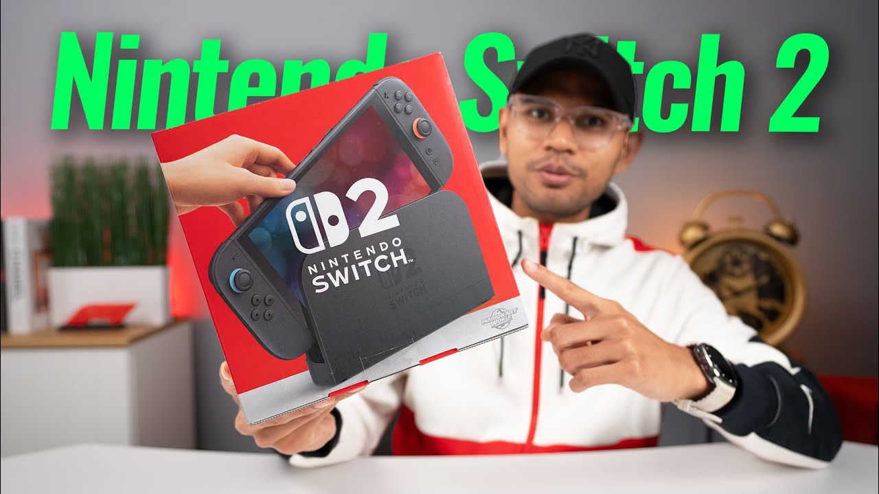 Unboxing Nintendo Switch 2 Pertama Dalam Malaysia ! 🔥
