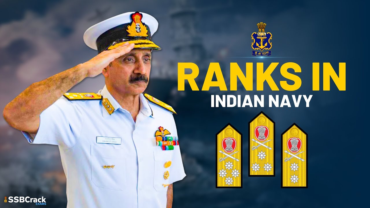 Ranks In Indian Navy | Ranks of Officers, JCO, NCO | Insignia And Hierarchy Explained