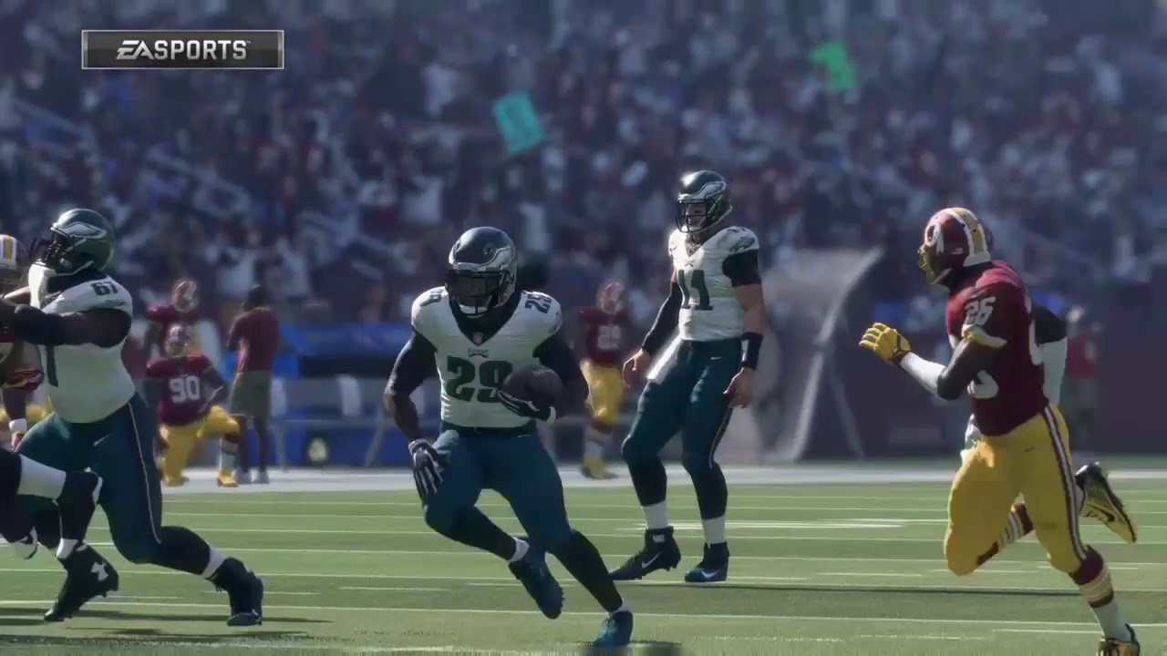 MADDEN 18 PHILADELPHIA EAGLES GAMEPLAY : NEW ANIMATIONS : REPLAY MONTAGE
