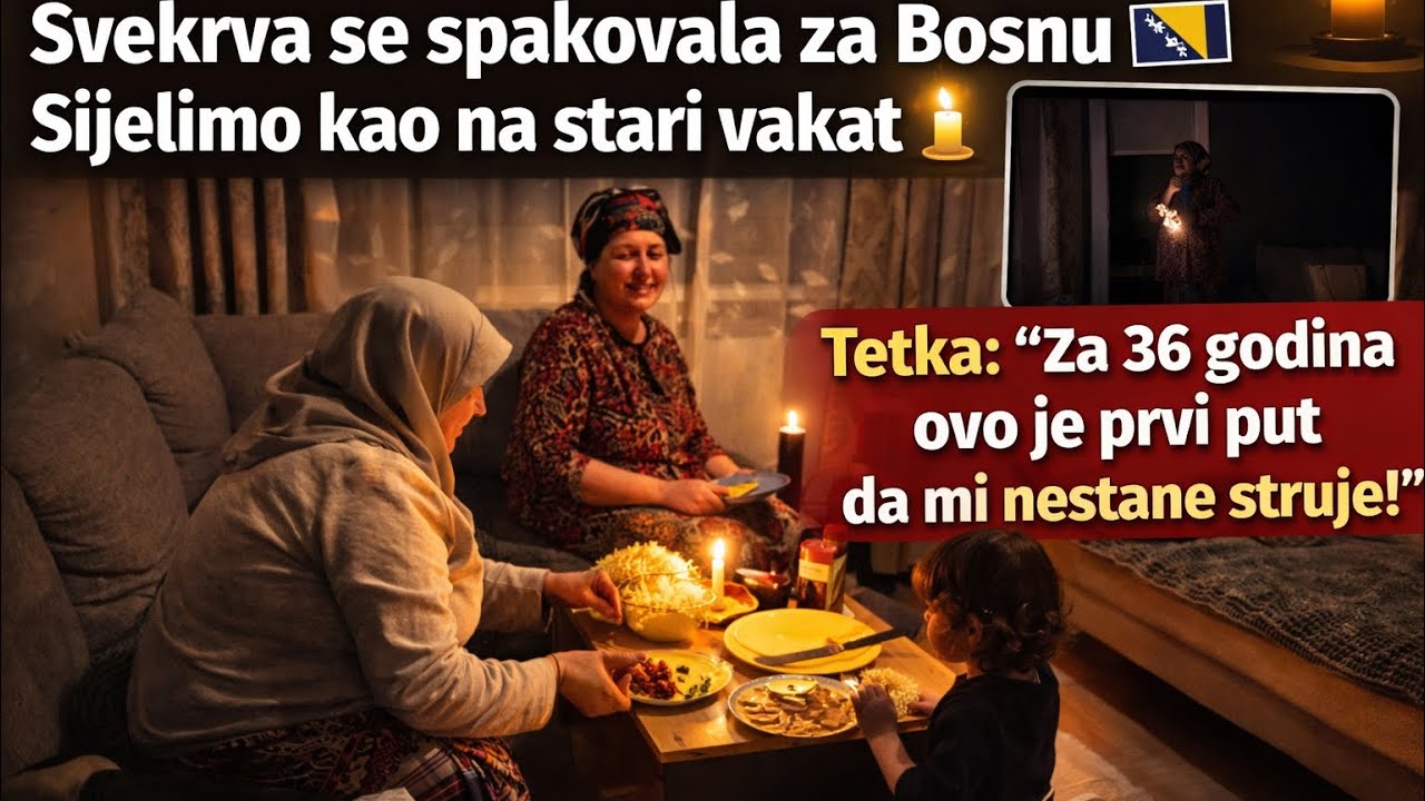 Nestalo  struje u Njemačkoj ⚡️ | Svekrva se spakovala za Bosnu 🇧🇦 | Sijelimo kao na stari vakat 🕯️