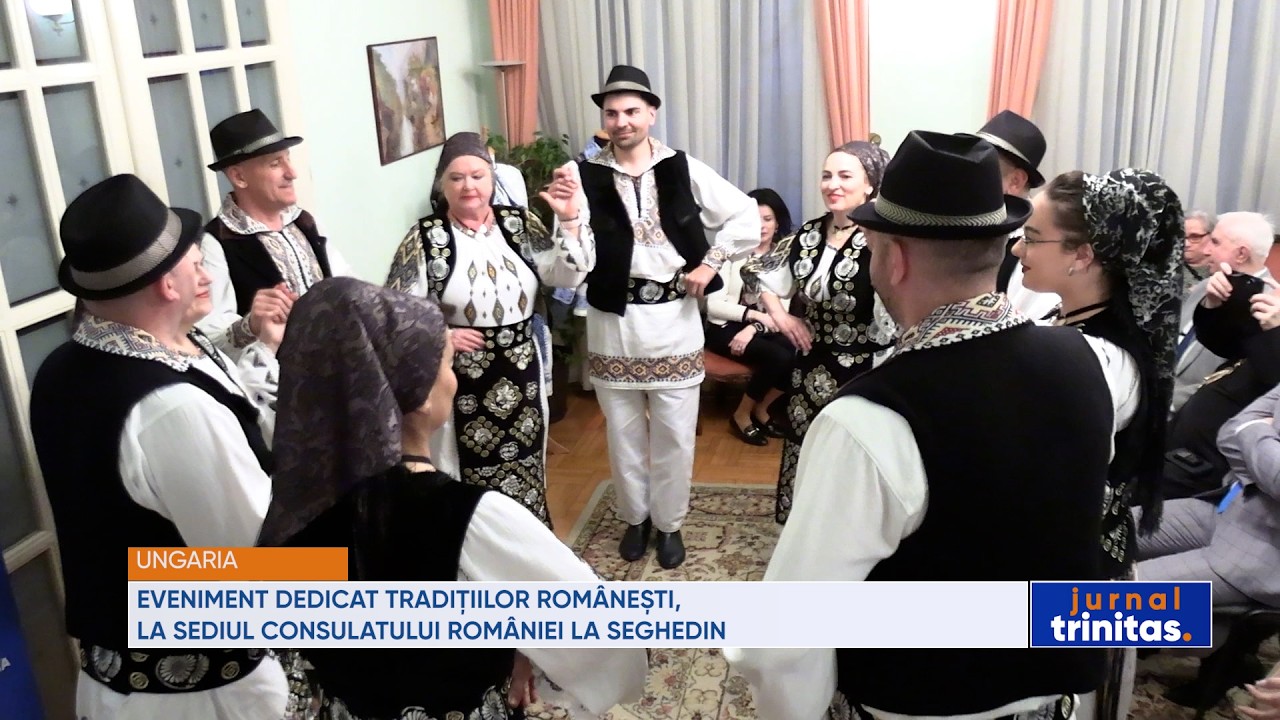 Eveniment dedicat tradițiilor românești, la sediul Consulatului României la Seghedin