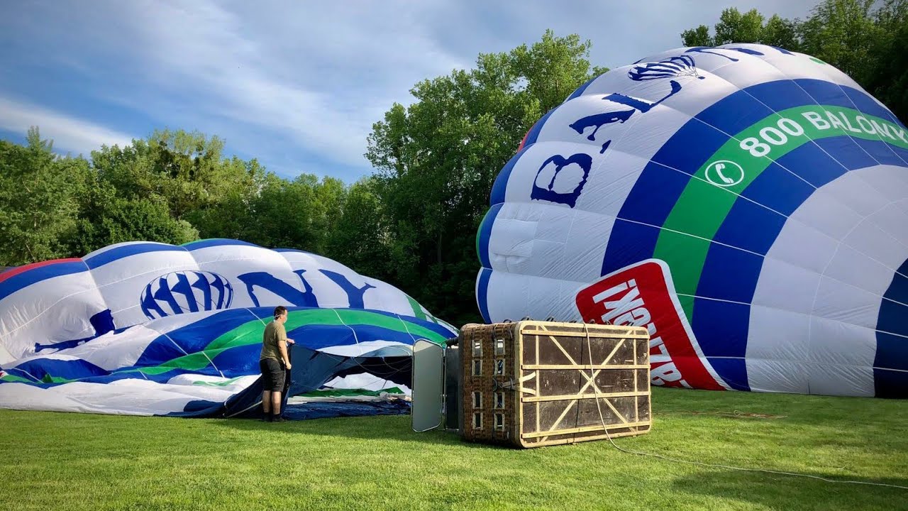 Balloon flight from Břestek 2020