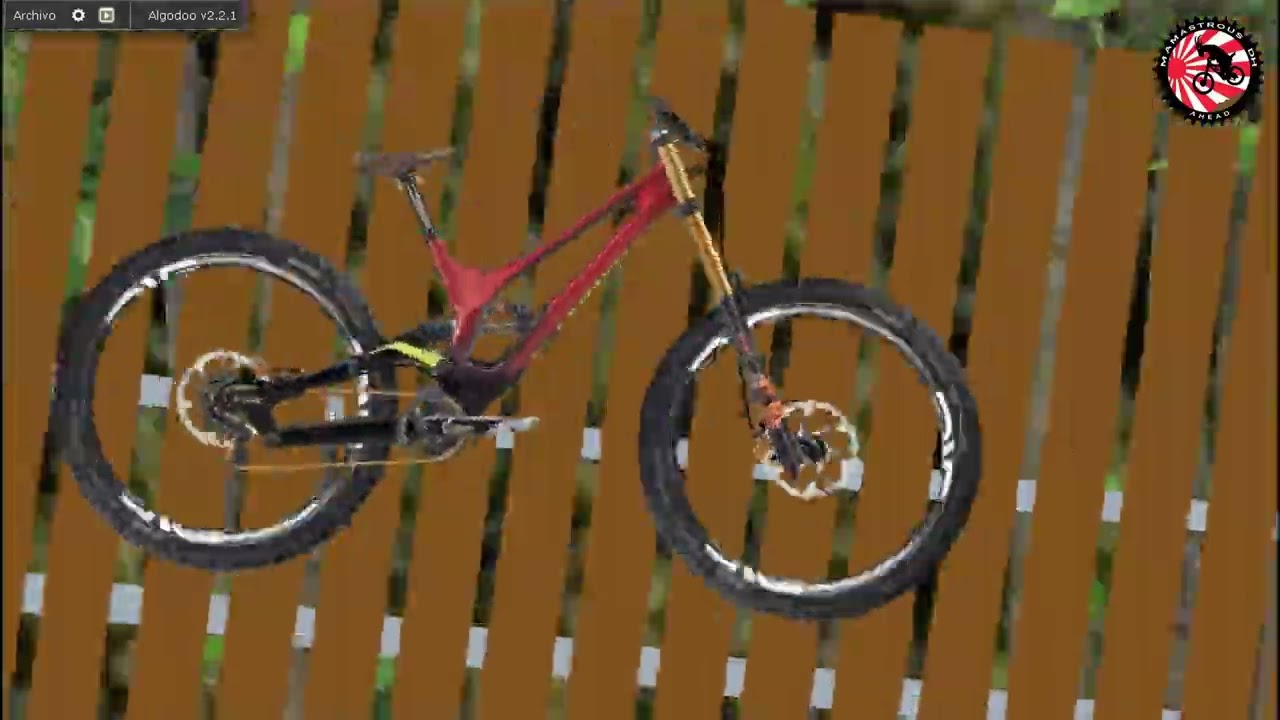 Specialized demo 8 sworks 27.5 2016 Suspension test