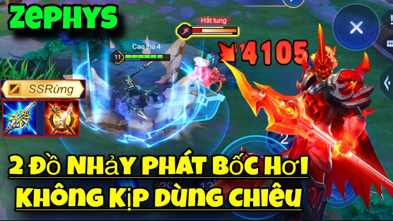 ZEPHYS Chỉ 2 Đồ Nhảy Phát Địch Bay Màu Không Kịp Dùng Chiêu