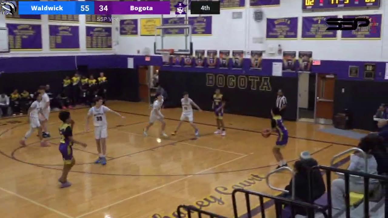 SSP Video Live-Stream! Waldwick JV Basketball vs. Bogota
