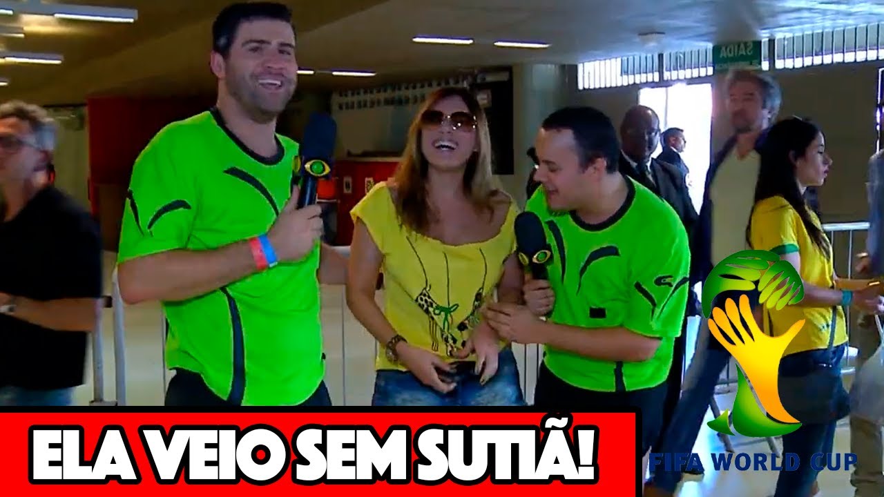 GUI SANTANA E MARCELO IÉIÉ XAVECAM AS GATAS NA ESTREIA DO BRASIL NA COPA