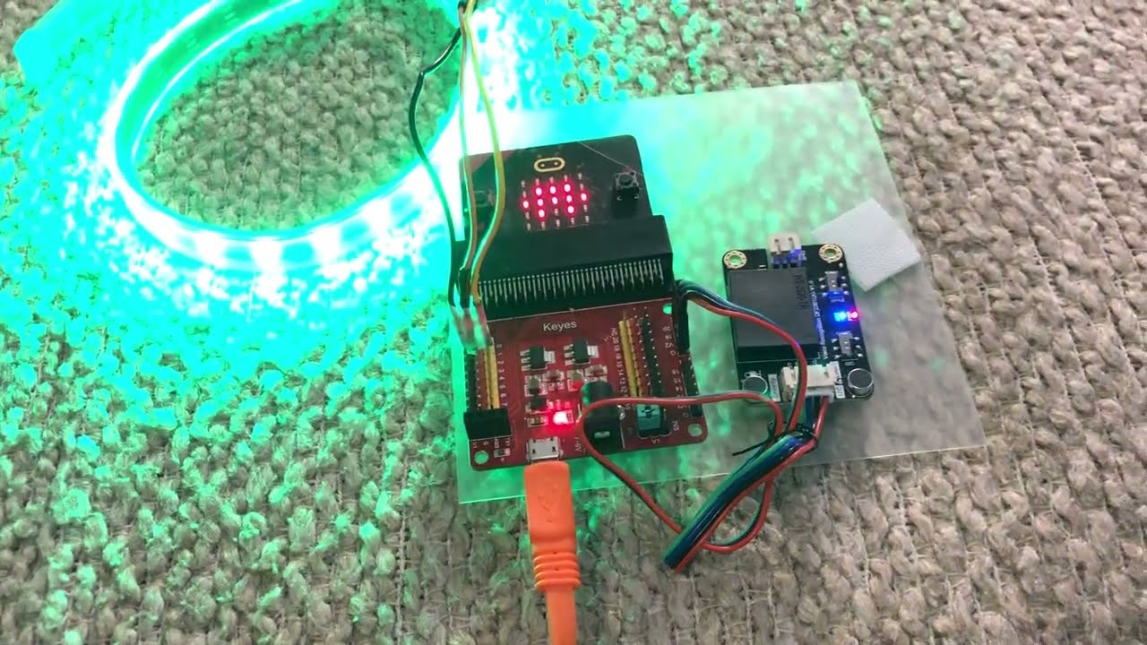 dfRobot Neopixel Voice Recognition