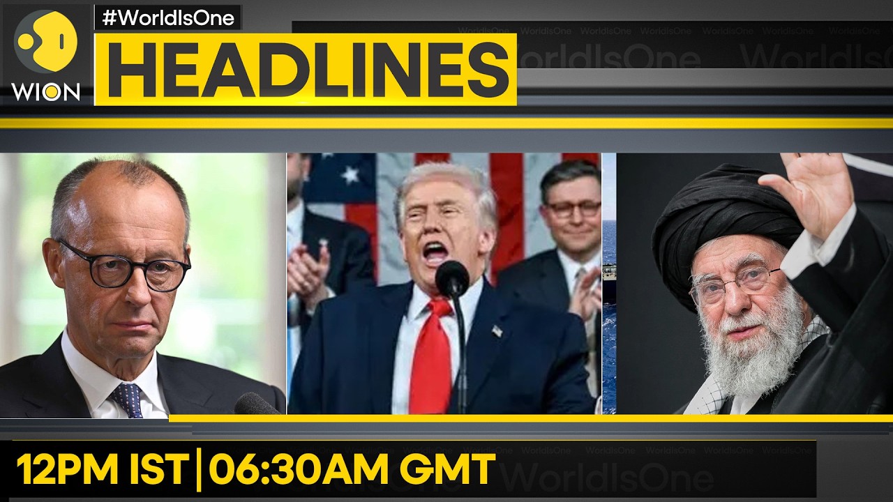 US-Iran: Trump Says Iranian Missiles Could Hit US | Merz Seeks Fair Trade With China | Headlines