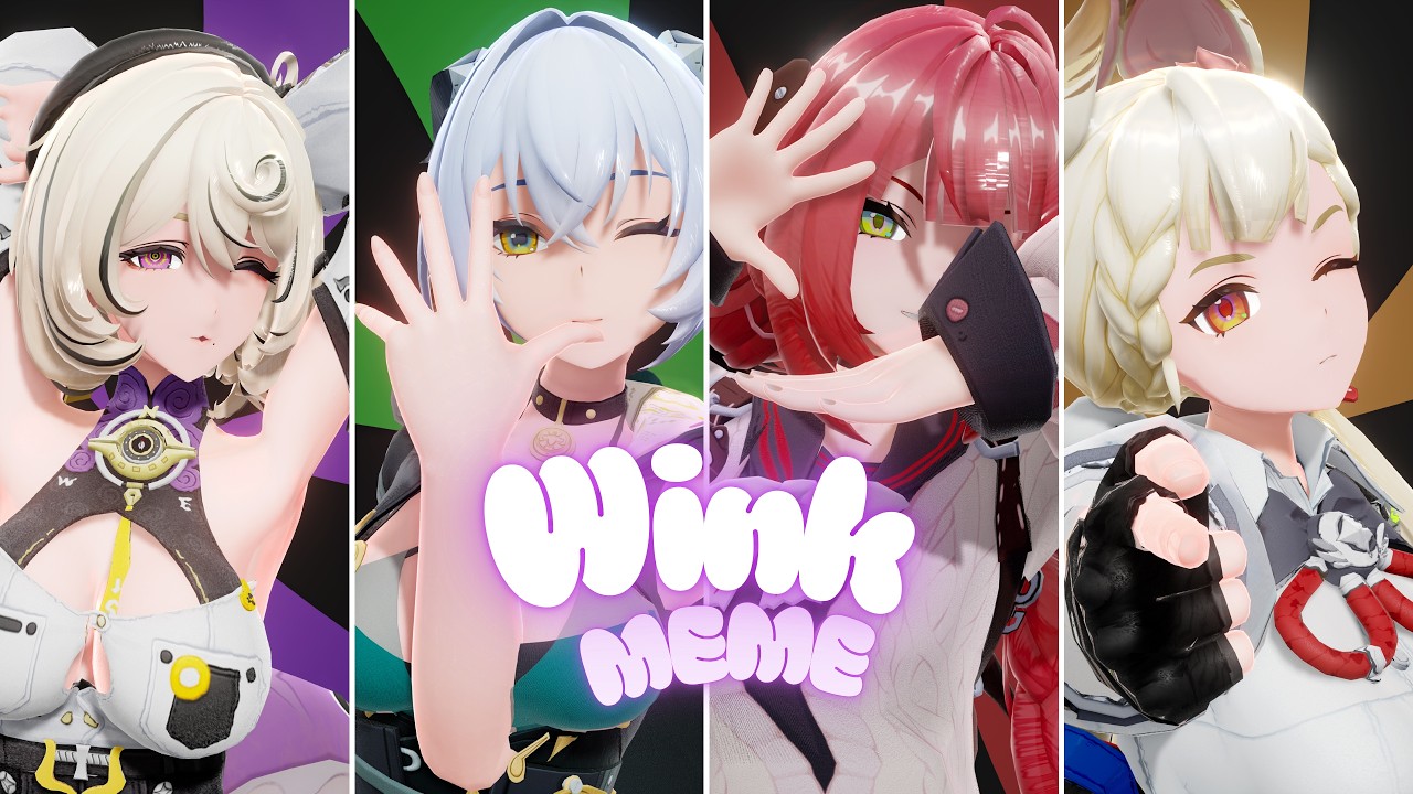 Wink MEME with Spook Shack TEAM