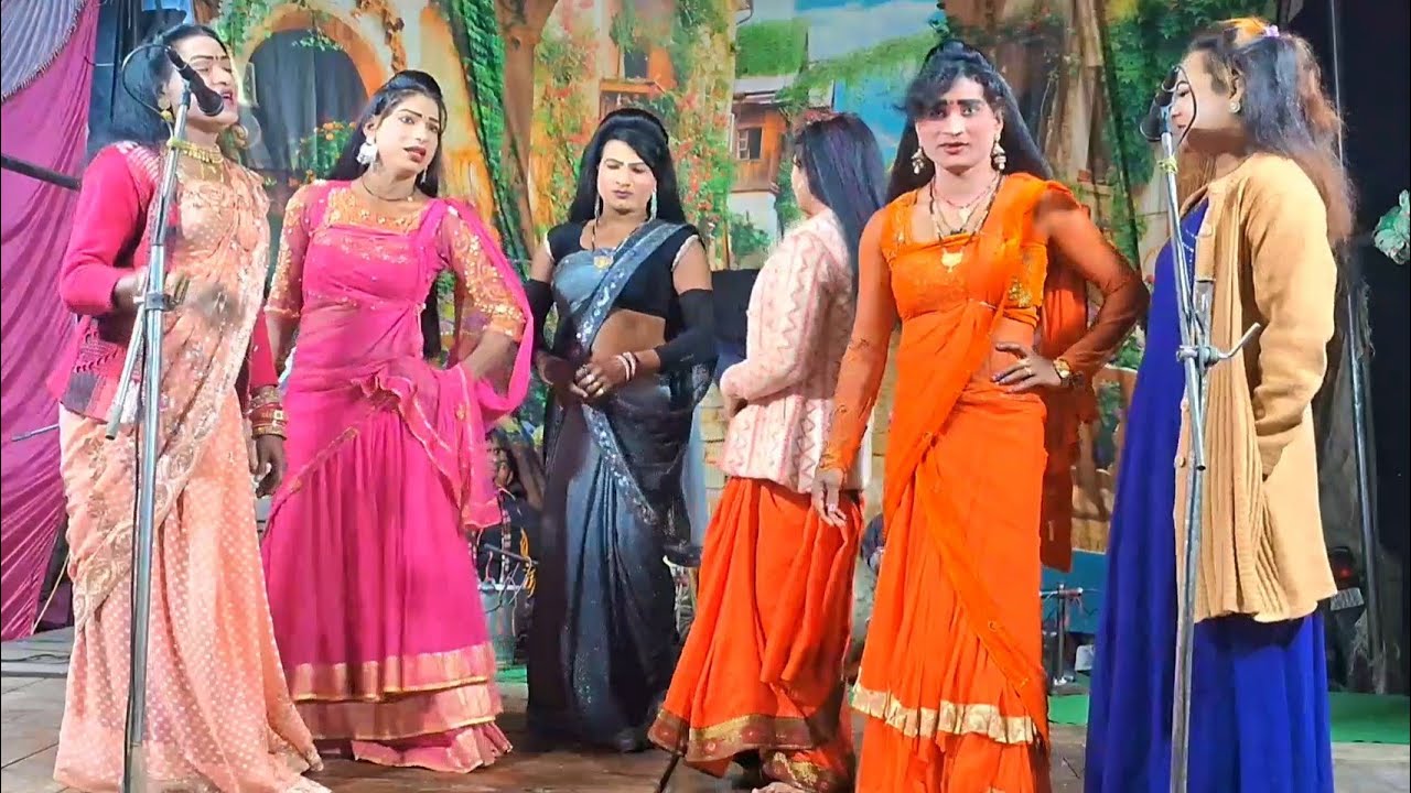 विनोद डांसर का तिरछी निगाहें का  जलवा देखिए मोहम्मद इदरीश की नौटंकी