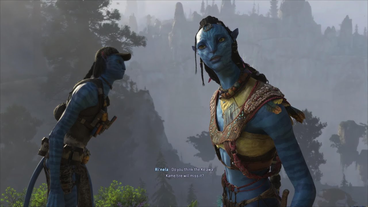 AVATAR DLC: Secrets of the Spires. Заставка и пост-титры.