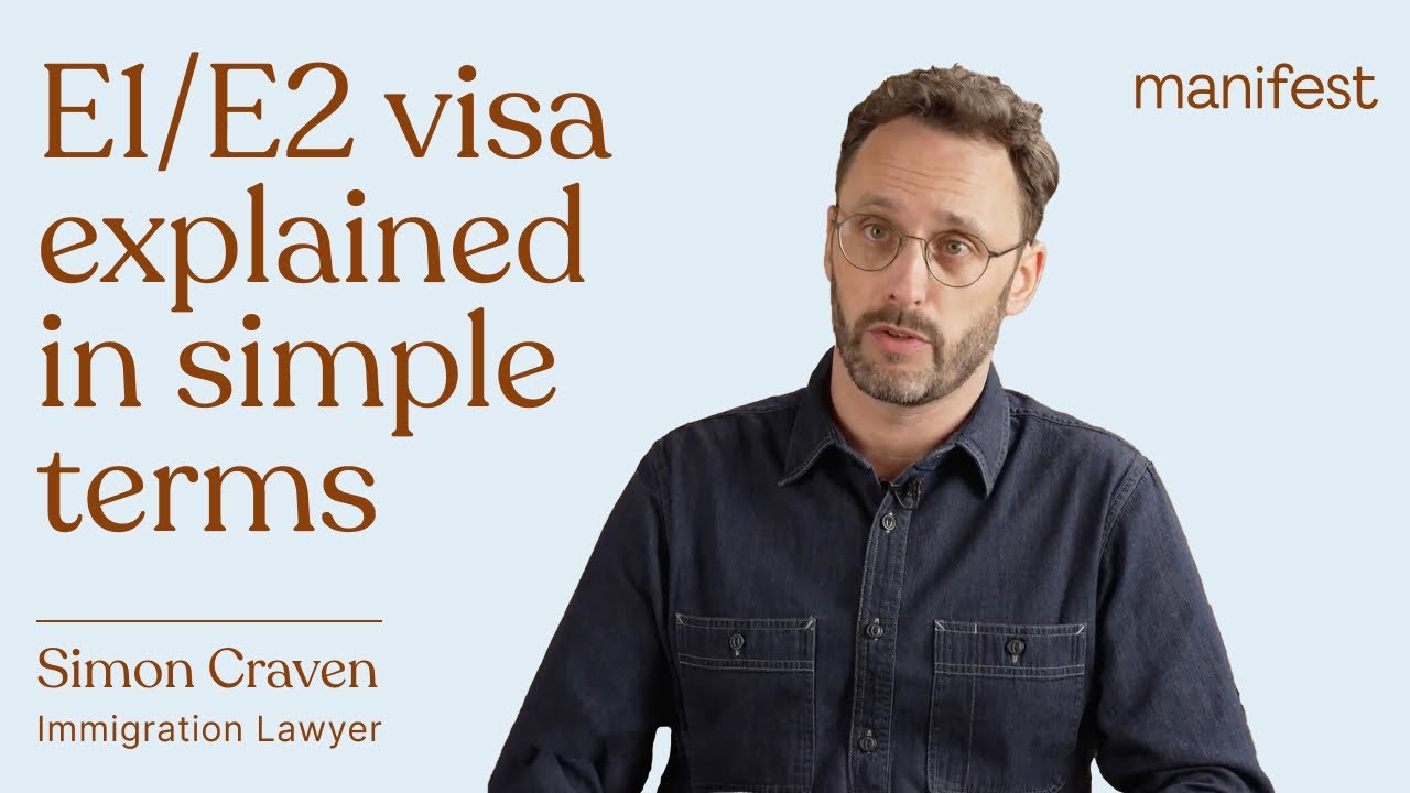 E1 Visa | E2 Visa requirements made simple. Simon Craven is an Immigration lawyer in New York