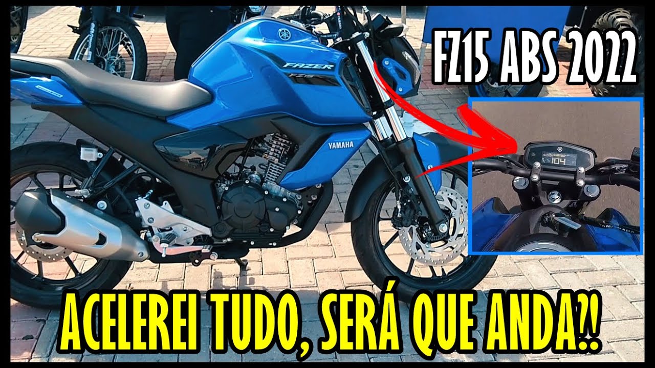 YAMAHA FZ15 ABS 2022 - OPINIÃO SINCERA NO TESTE RIDE!