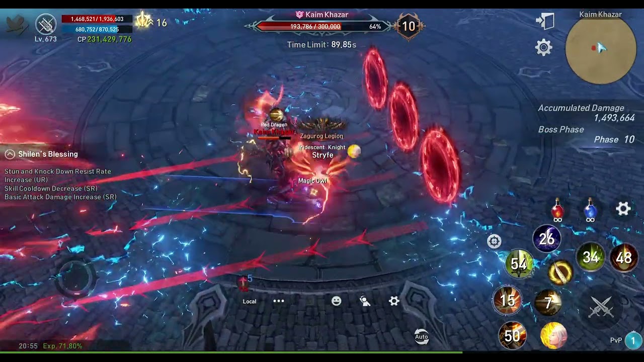 Lineage 2 Revolution Shillen's Trial Kaim Khazar