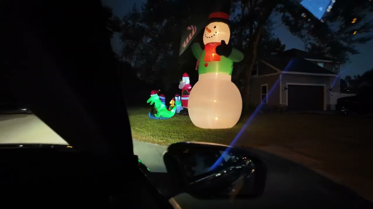 Lake Helen Florida Christmas lights adventure 2025 