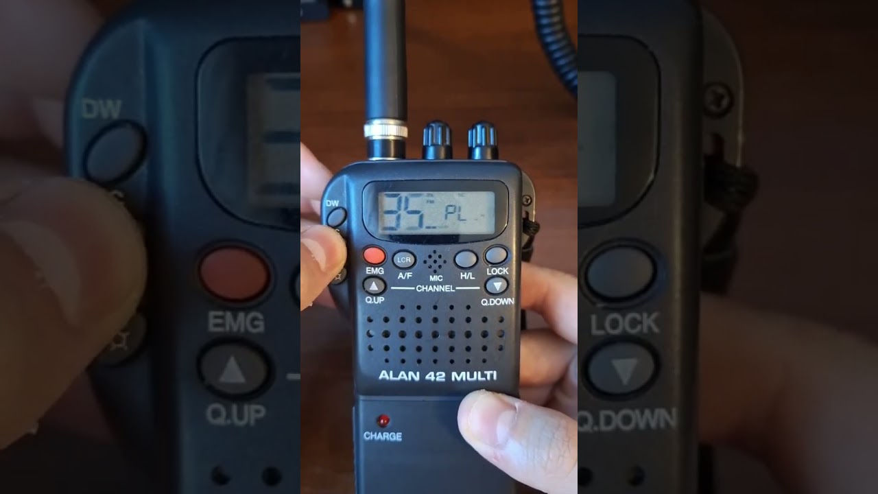 🔊 Mobilne CB w kieszeni! 📻Midland Alan 42 Multi #kr&oacute;tkofalarstwo #radio #hamradio