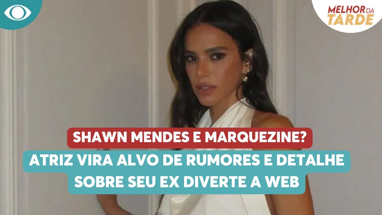 Shawn Mendes e Bruna Marquezine? Atriz vira alvo de rumores e detalhe sobre seu ex diverte a web